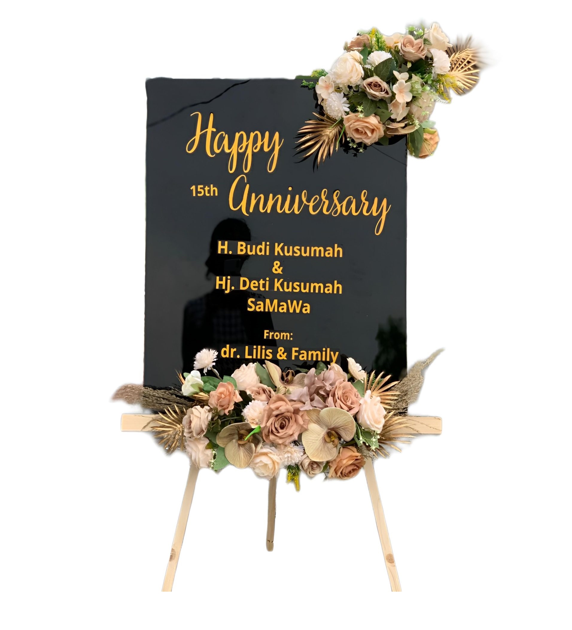 Papan Bunga Akrilik Bluluk