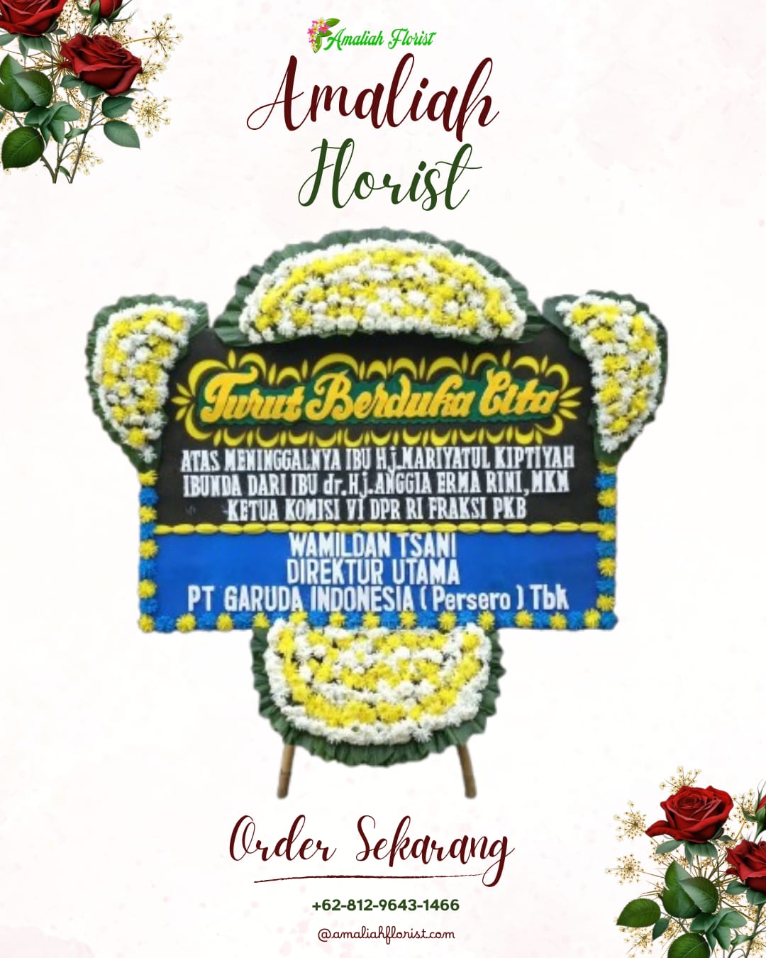 Papan Bunga Duka Bluluk